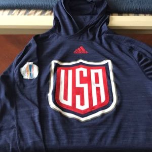 Adidas team USA World Cup of Hockey 2016 Pullover